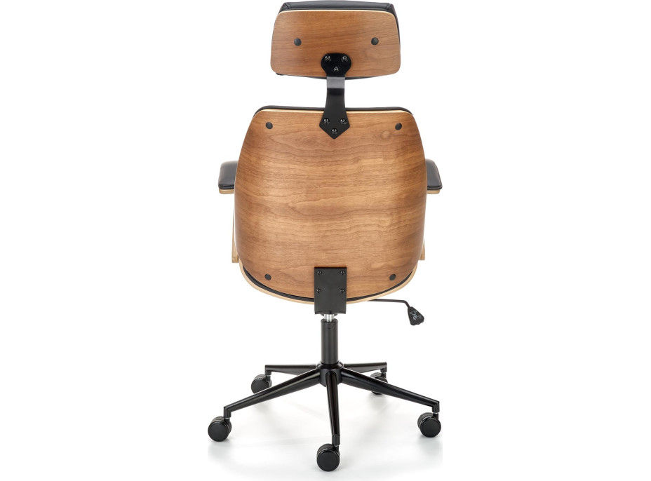 Kancelárska stolička IGNAZIO - orech/čierna