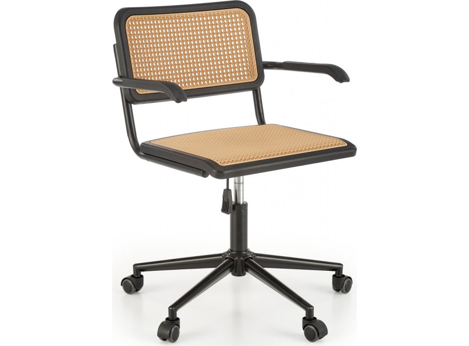 Kancelárska stolička INCAS - hnedá / čierna
