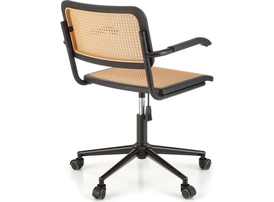 Kancelárska stolička INCAS - hnedá / čierna