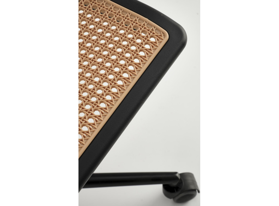 Kancelárska stolička INCAS - hnedá / čierna