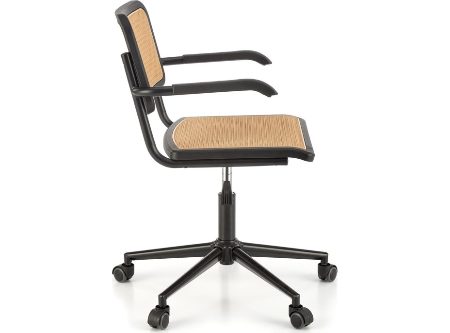 Kancelárska stolička INCAS - hnedá / čierna