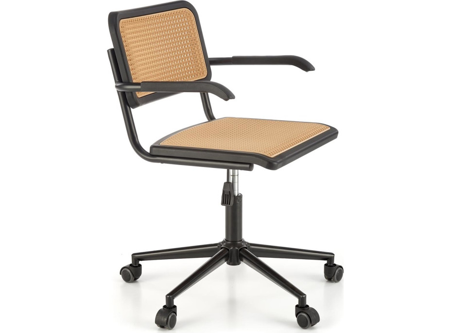 Kancelárska stolička INCAS - hnedá / čierna