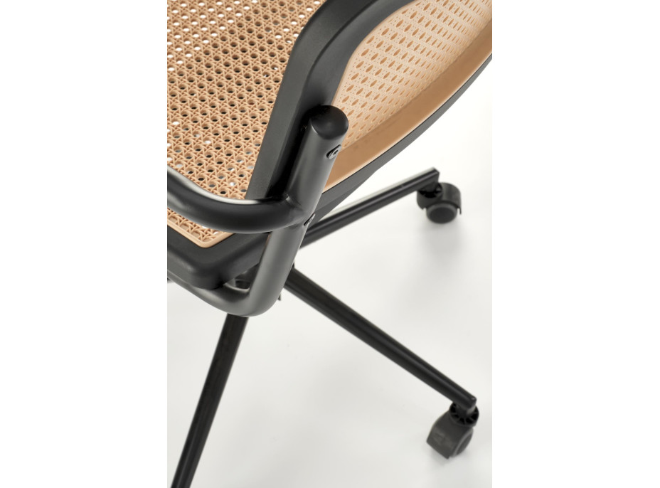 Kancelárska stolička INCAS - hnedá / čierna