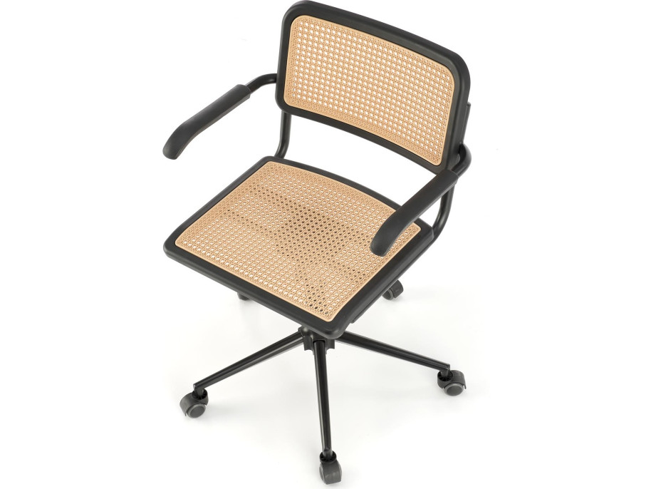 Kancelárska stolička INCAS - hnedá / čierna