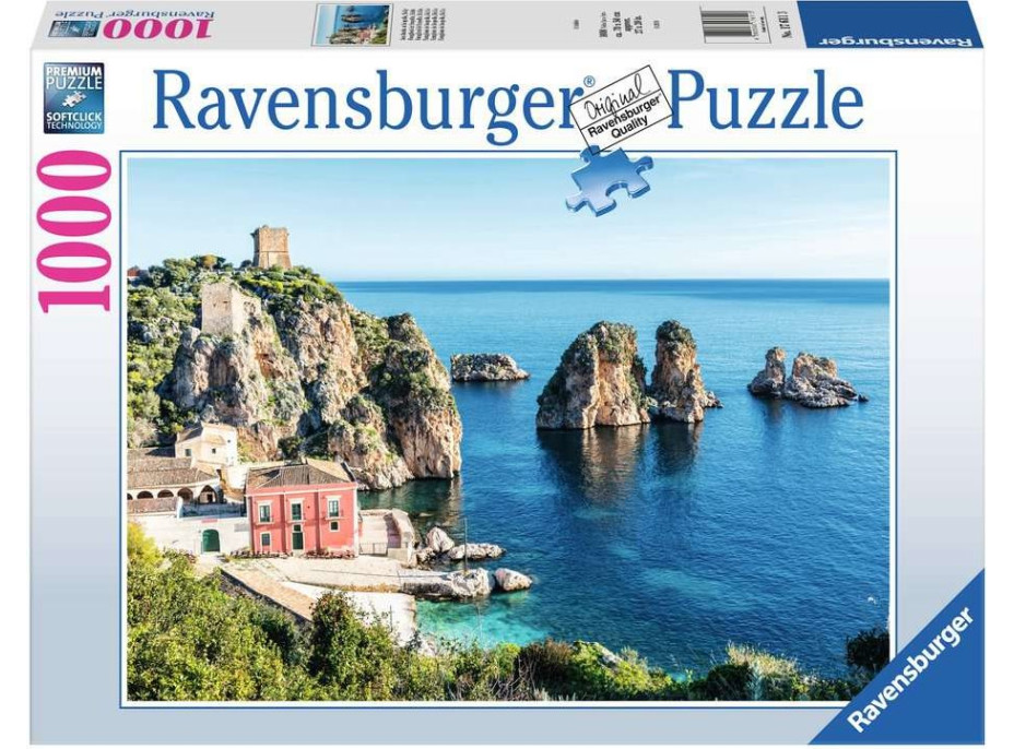 RAVENSBURGER Puzzle Faraglioni di Scopello 1000 dielikov