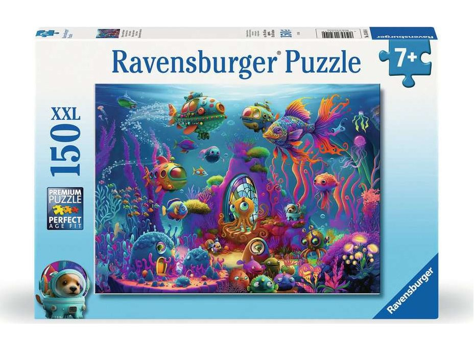 RAVENSBURGER Puzzle Mimozemšťania v oceáne XXL 150 dielikov