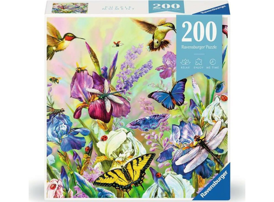 RAVENSBURGER Puzzle Moment: Rozkvitnutá lúka 200 dielikov