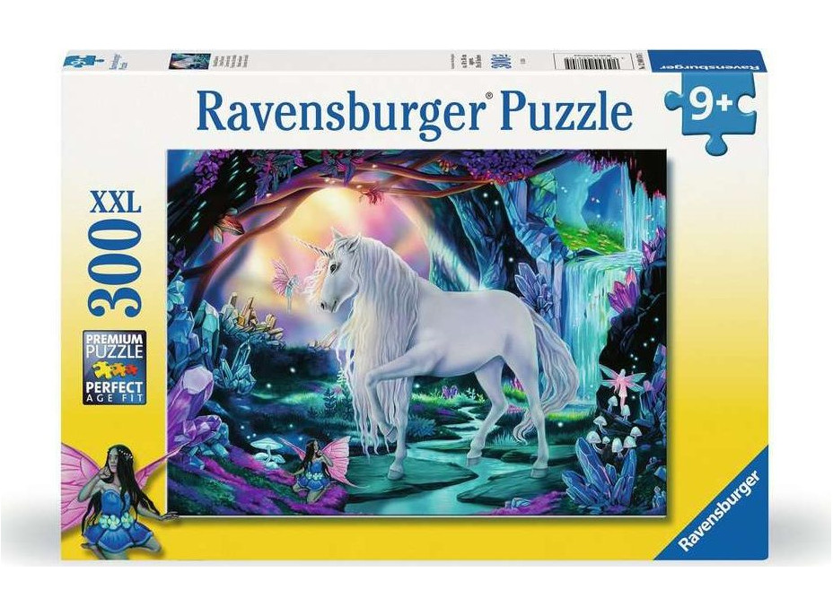 RAVENSBURGER Puzzle Mystický jednorožec XXL 300 dielikov