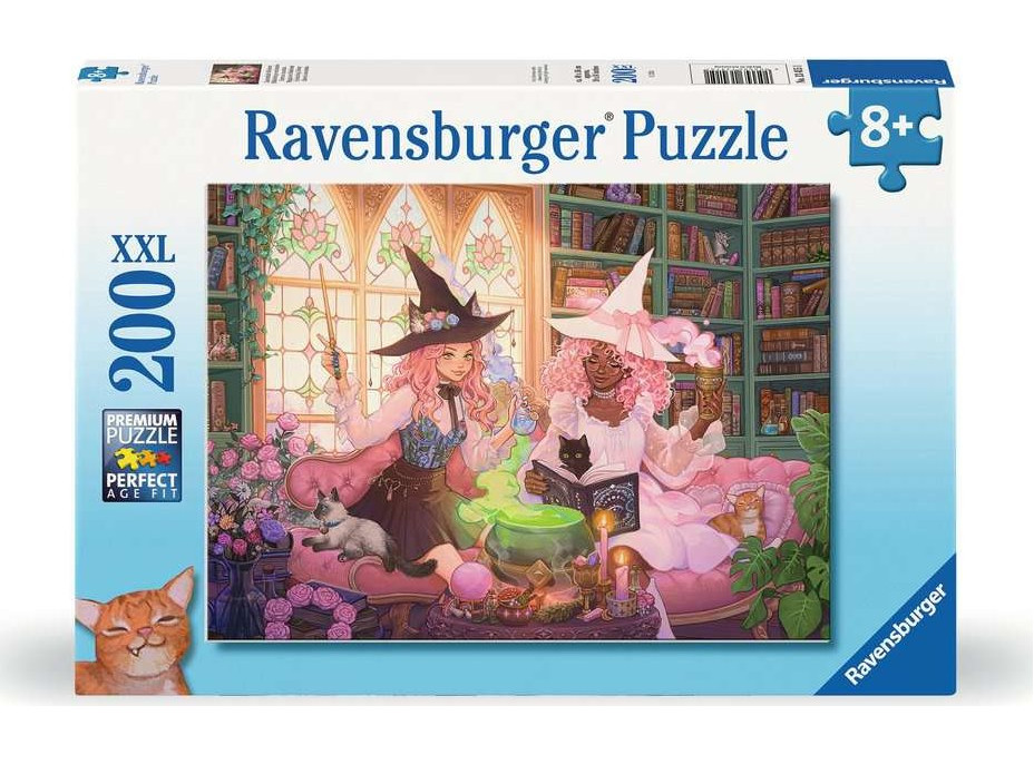 RAVENSBURGER Puzzle Začarovaná knižnica XXL 200 dielikov