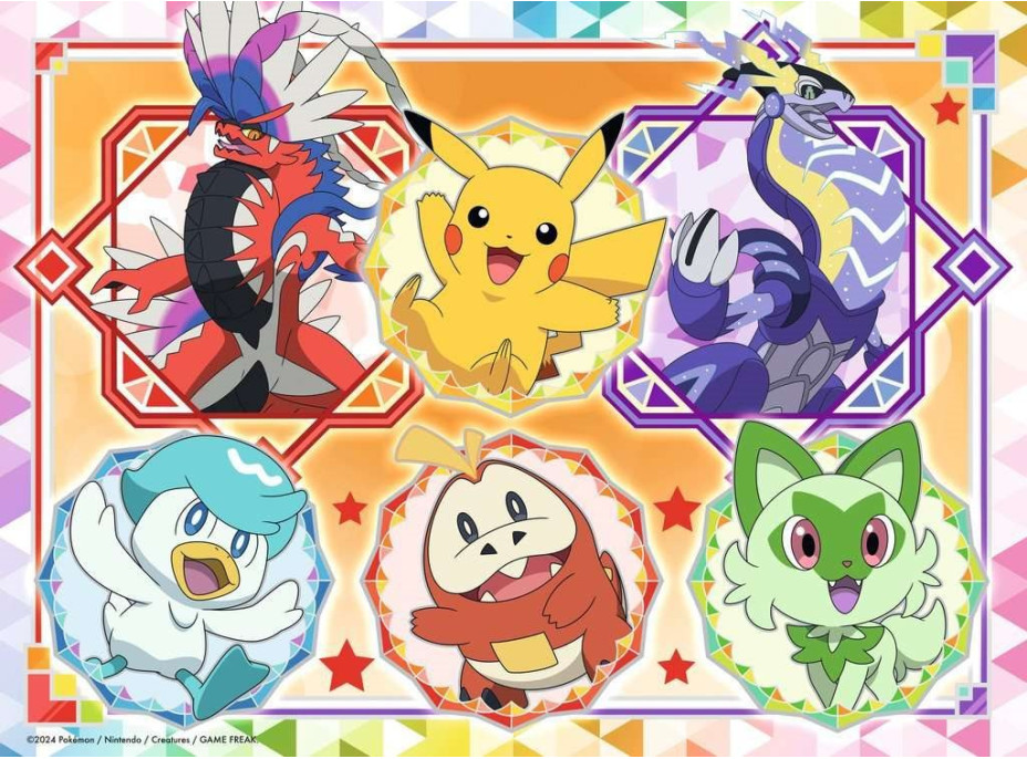 RAVENSBURGER Puzzle Pokémon XXL 100 dielikov