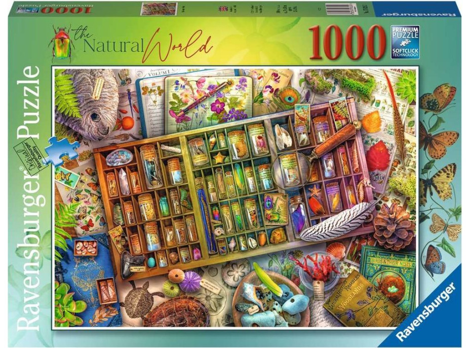 RAVENSBURGER Puzzle Prírodopisná zbierka 1000 dielikov