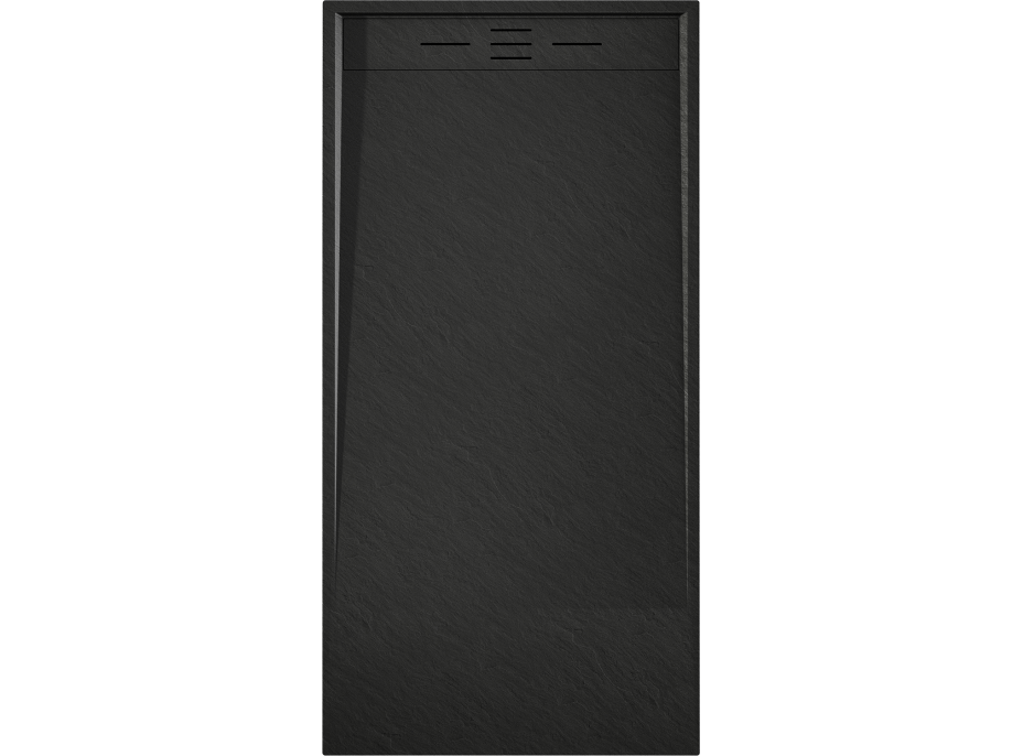 Sprchová SMC vanička MEXEN AMON 70x140 cm - čierna, 4F707014