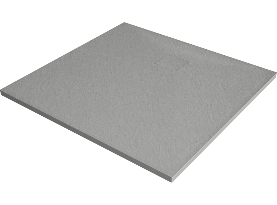 Sprchová SMC vanička MEXEN BERT 90x90 cm - šedá, 4K619090