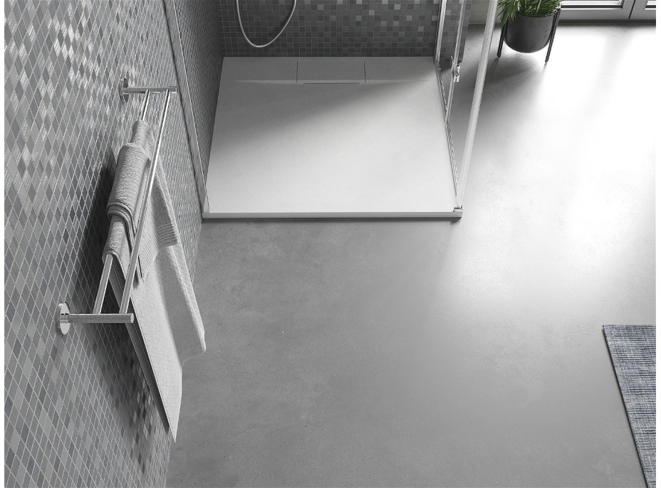 Sprchová SMC vanička MEXEN OTTO 80x80 cm - biela, 4N108080