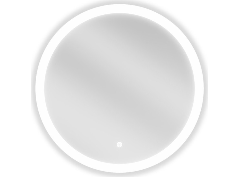 Okrúhle zrkadlo MEXEN ORO 60 cm - s LED podsvietením a vyhrievaním, 9824-060-060-611-00