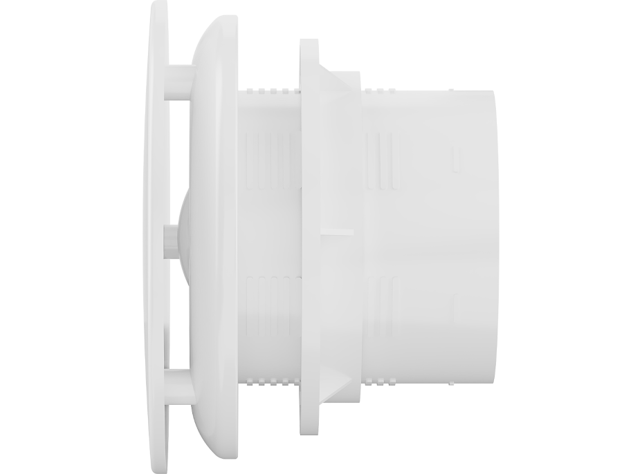 Kúpeľňový ventilátor MEXEN AXR 100 so spätnou klapkou - biely, W9602-100-00