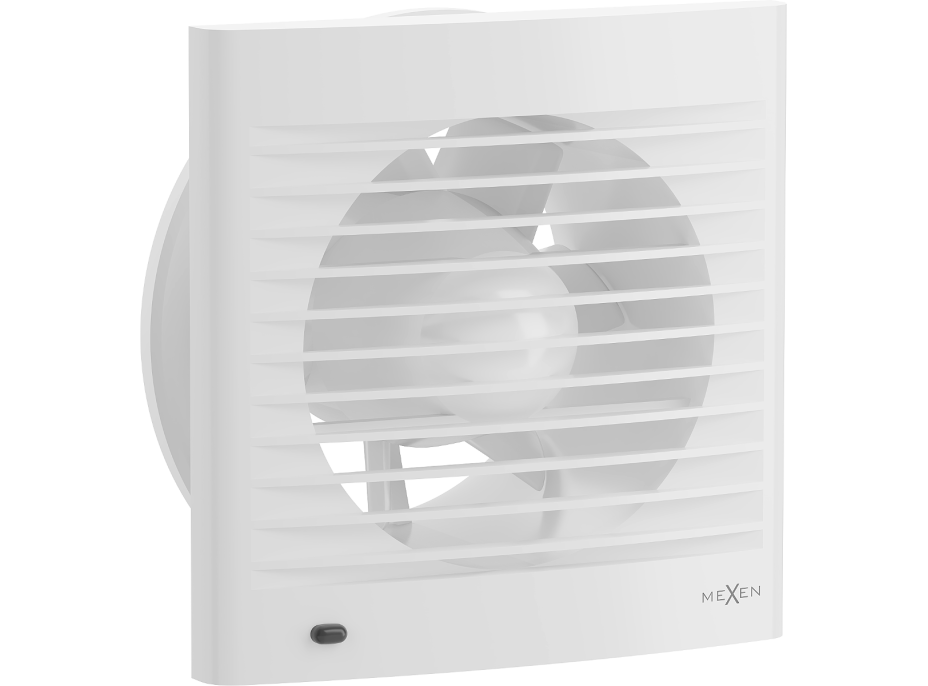 Kúpeľňový ventilátor MEXEN EXS 120 so spätnou klapkou - biely, W9604-125-00