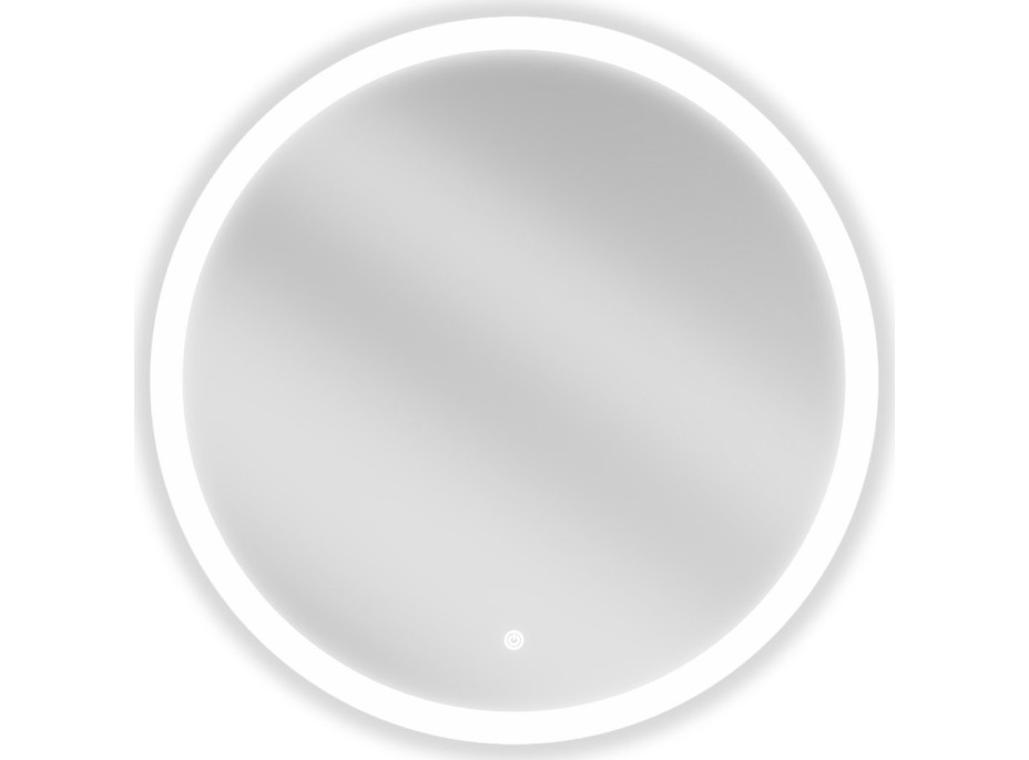 Okrúhle zrkadlo MEXEN ORO 70 cm - s LED podsvietením a vyhrievaním, 9824-070-070-611-00