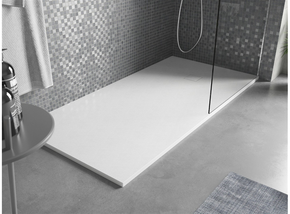 Sprchová SMC vanička MEXEN BERT 80x150 cm - biela, 4K108015