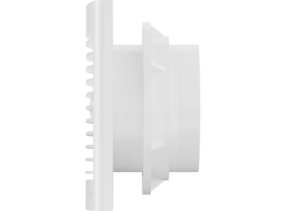 Kúpeľňový ventilátor MEXEN EXS 100 so spätnou klapkou - biely, W9604-100-00