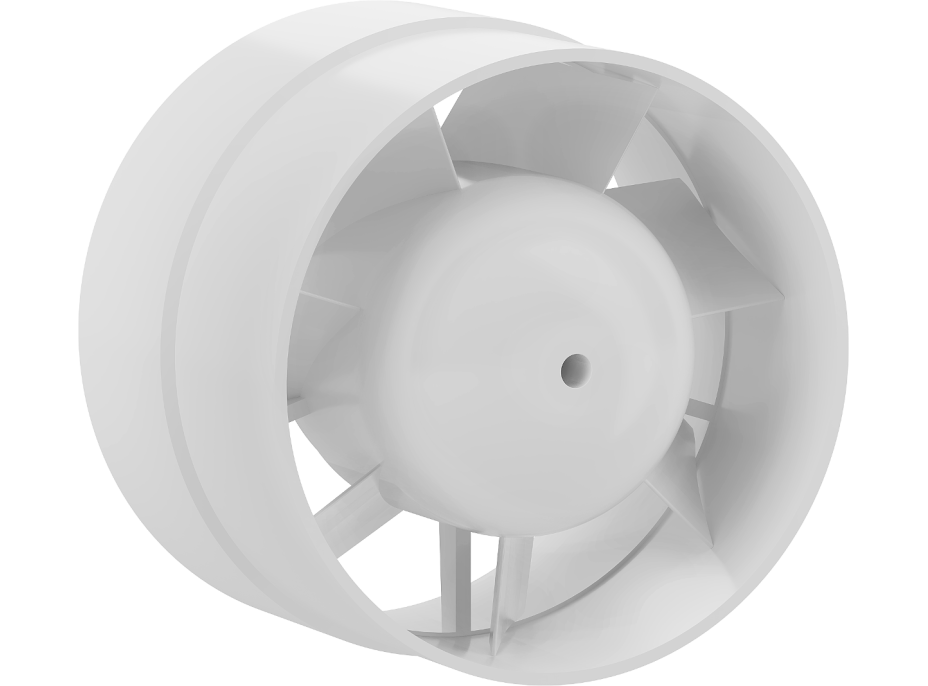 Kúpeľňový ventilátor MEXEN ZXR 150 - biely, W9607-150-00