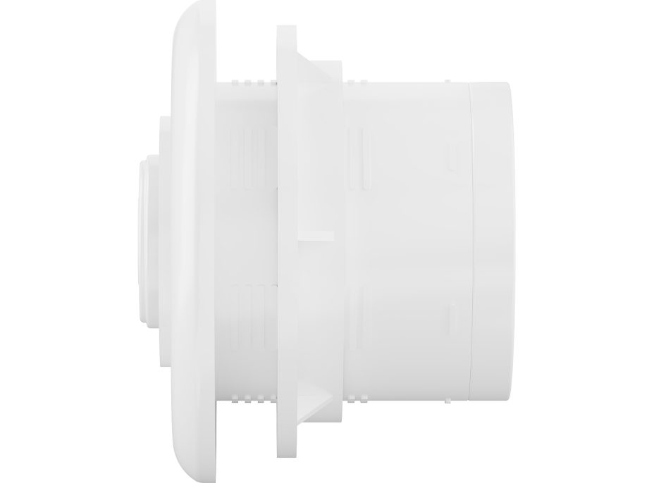 Kúpeľňový ventilátor MEXEN WXR 100 so spätnou klapkou - biely, W9605-100-00
