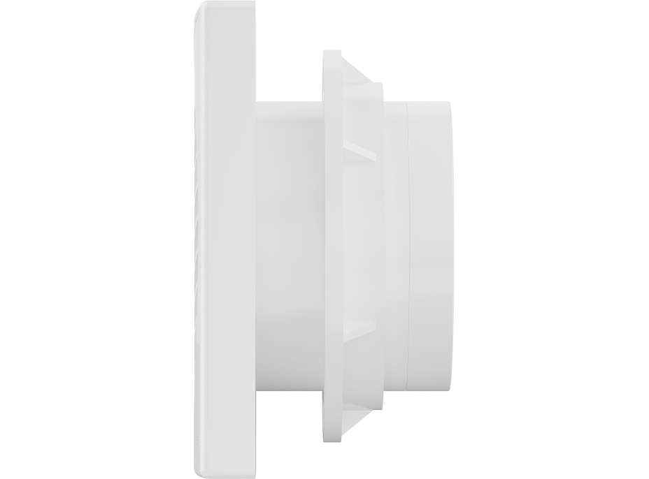 Kúpeľňový ventilátor MEXEN DXS 100 so spätnou klapkou - biely, W9603-100-00