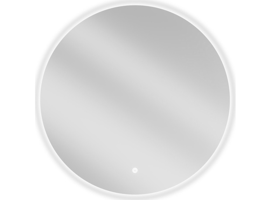 Okrúhle zrkadlo MEXEN ERG 70 cm - s LED podsvietením a vyhrievaním, 9823-070-070-611-00