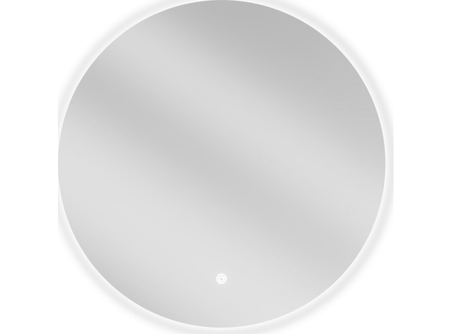 Okrúhle zrkadlo MEXEN ERG 60 cm - s LED podsvietením a vyhrievaním, 9823-060-060-611-00