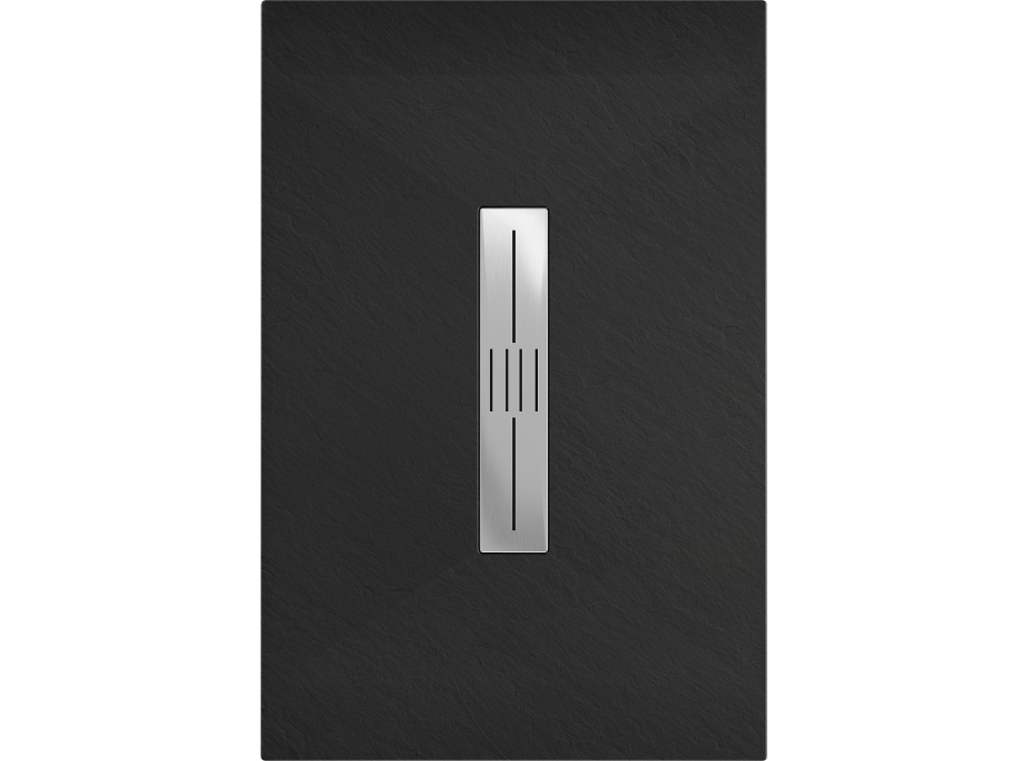 Sprchová SMC vanička MEXEN TORO 70x120 cm - čierna, 43707012