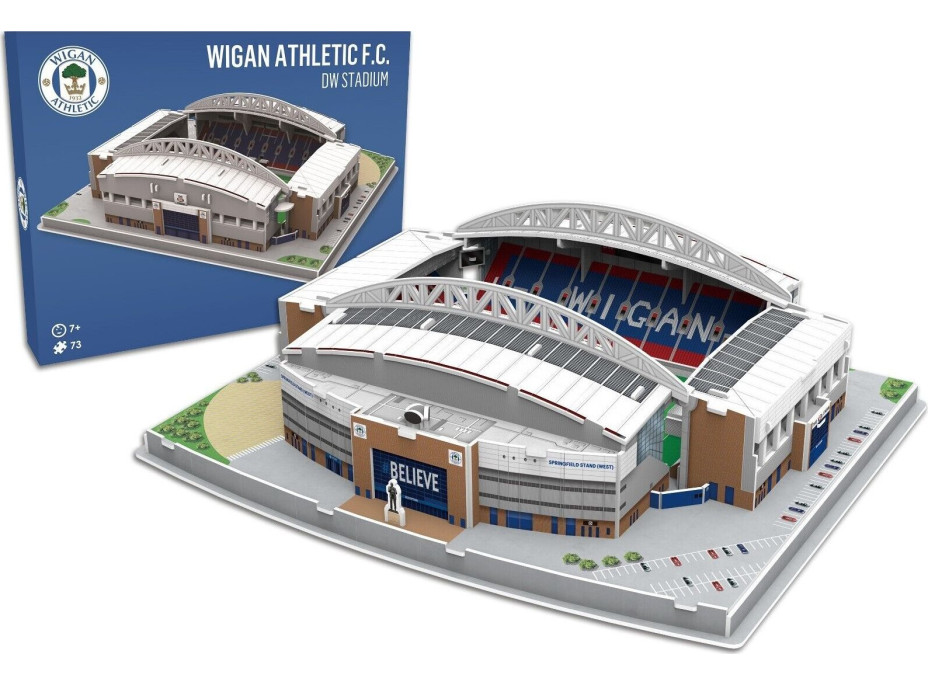 ŠTÁDIUM 3D REPLICA 3D puzzle Štadión DW - Wigan Athletic 73 dielikov