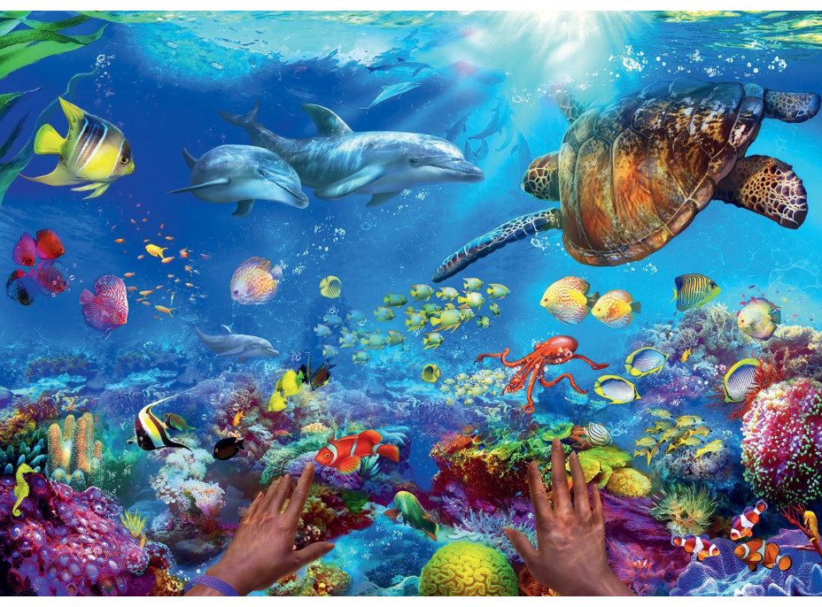 RAVENSBURGER Puzzle Šnorchlovanie 1000 dielikov