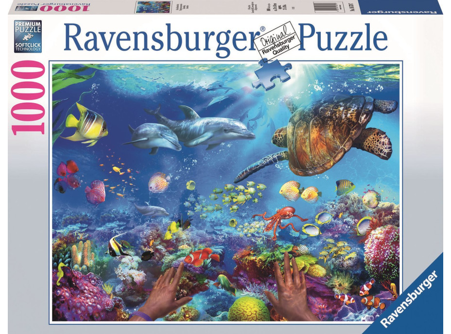 RAVENSBURGER Puzzle Šnorchlovanie 1000 dielikov