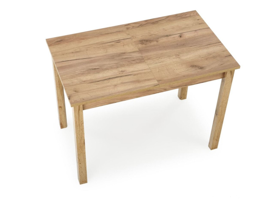 Jedálenský stôl OLI - 100 (135) x60x75 cm - rozkladací - dub craft