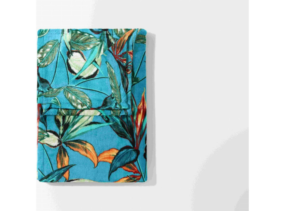 Deka prehoz BOTANIC Jungle 130x170 cm - zelená