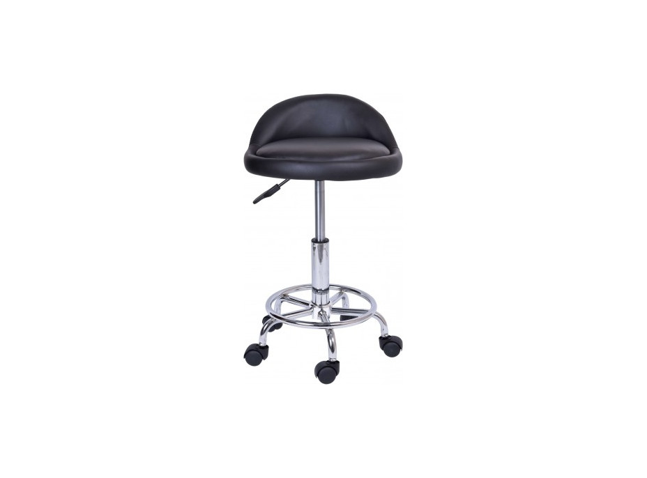 Kozmetická stolička KB-Lomo - čierna