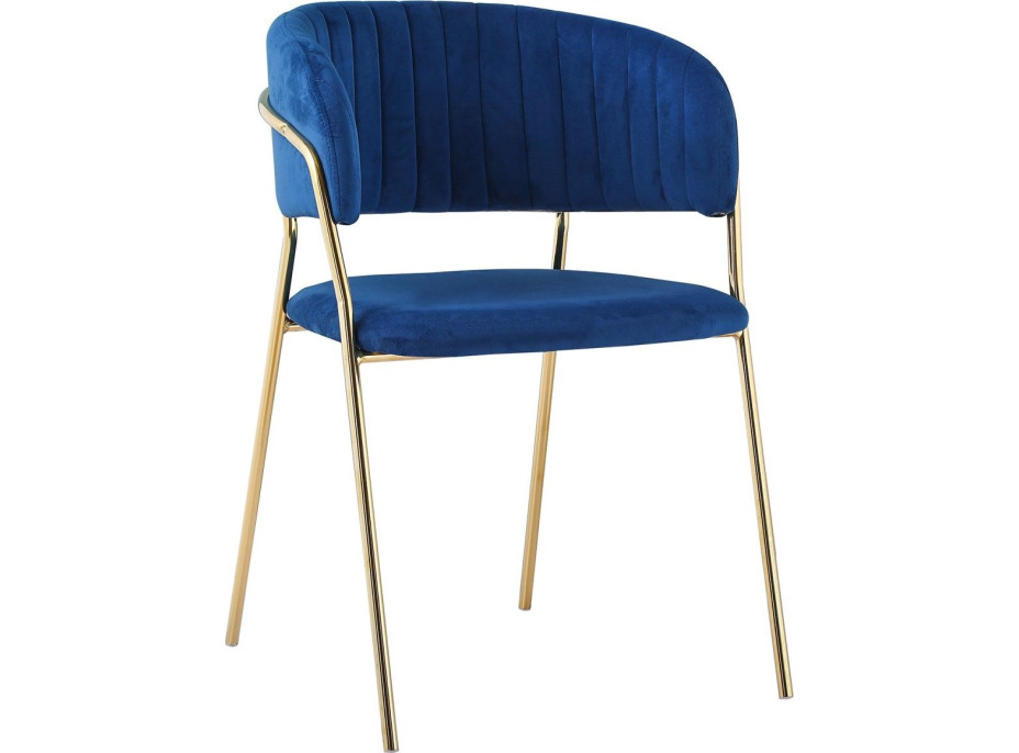Jedálenská stolička SOFI - tmavo modrá