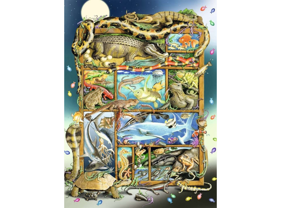 RAVENSBURGER Puzzle Ryby a plazy XXL 200 dielikov