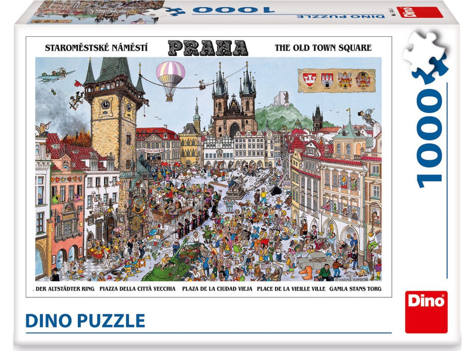 DINO Puzzle Staromestské námestie 1000 dielikov