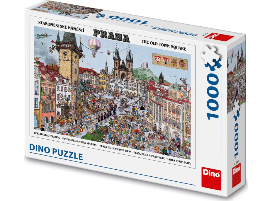 DINO Puzzle Staromestské námestie 1000 dielikov