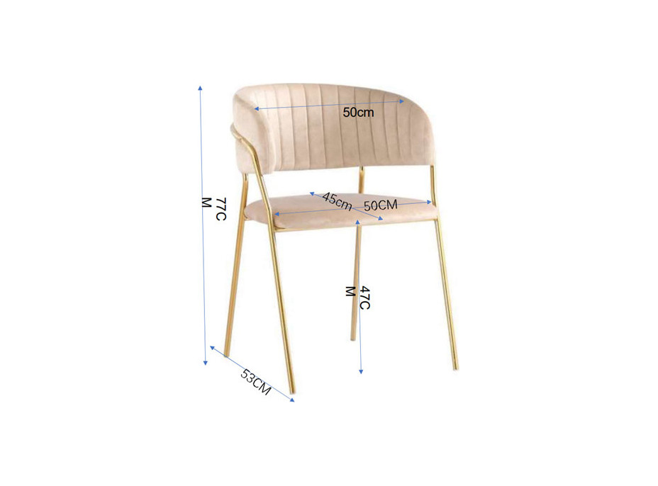 Jedálenská stolička SOFI - zelená