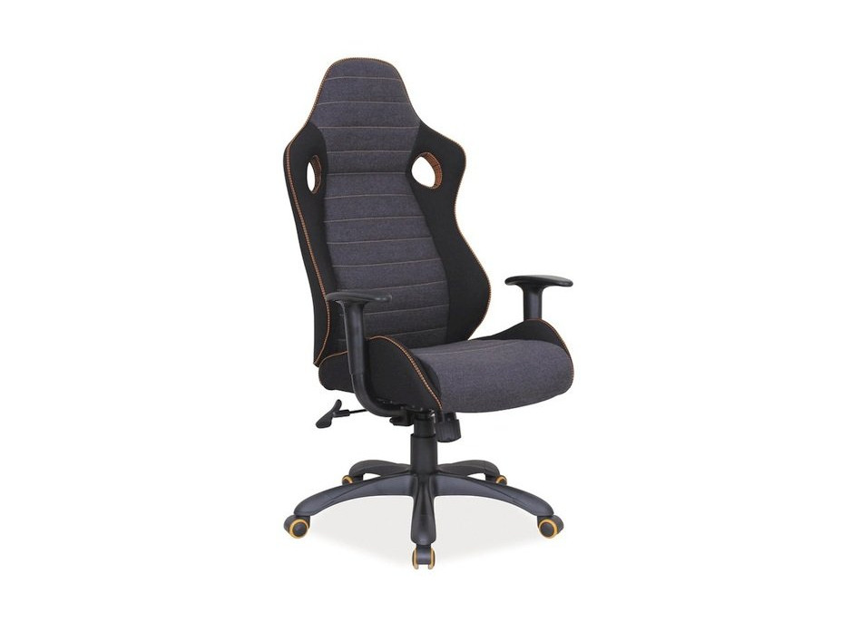Kancelárska stolička KNOW - čierna / sivá
