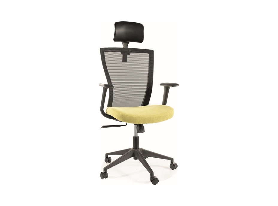 Kancelárska stolička WINNIE - čierna / zelená