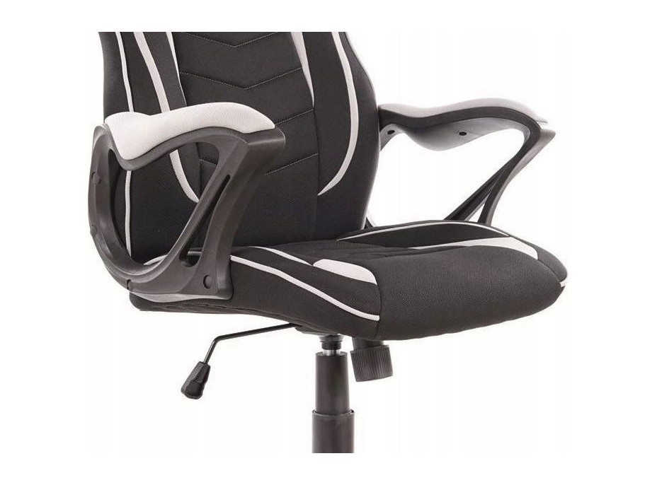Kancelárska stolička ZENVO - čierna / sivá