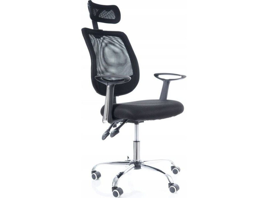 Kancelárska stolička ALORA - čierna