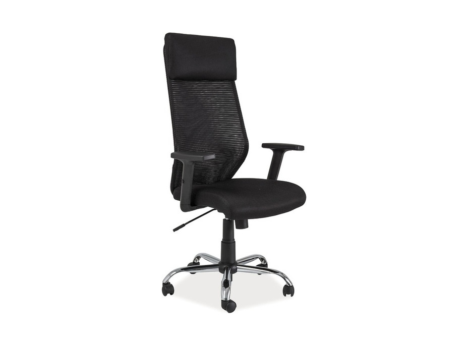 Kancelárska stolička LEAH - čierna