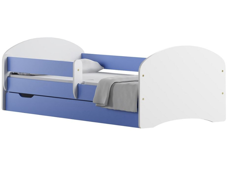 Detská posteľ so šuplíkom CLOUDS 140x70 cm