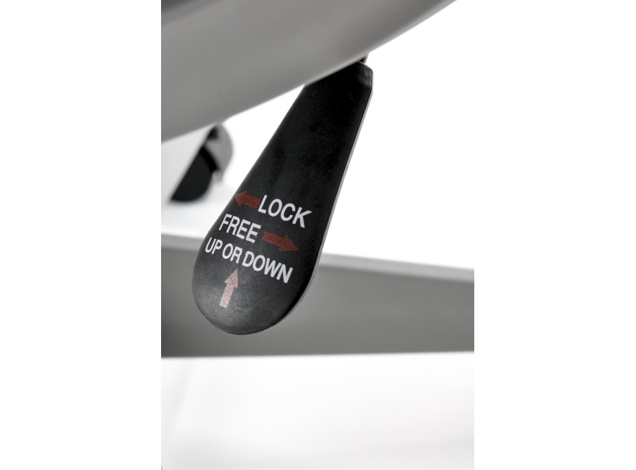 Kancelárska stolička SANTO - šedá