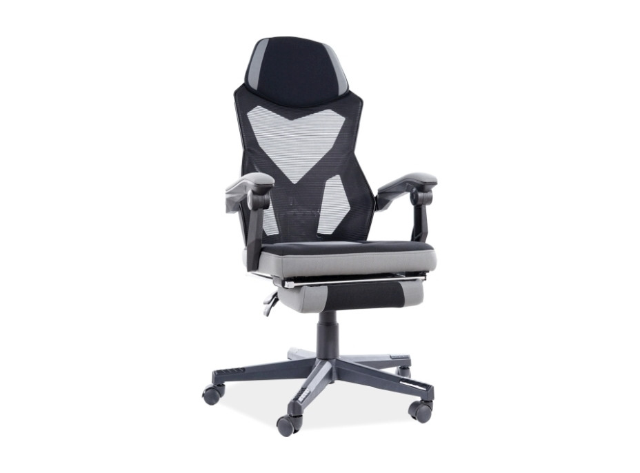 Kancelárska stolička ROGUE - čierna / sivá