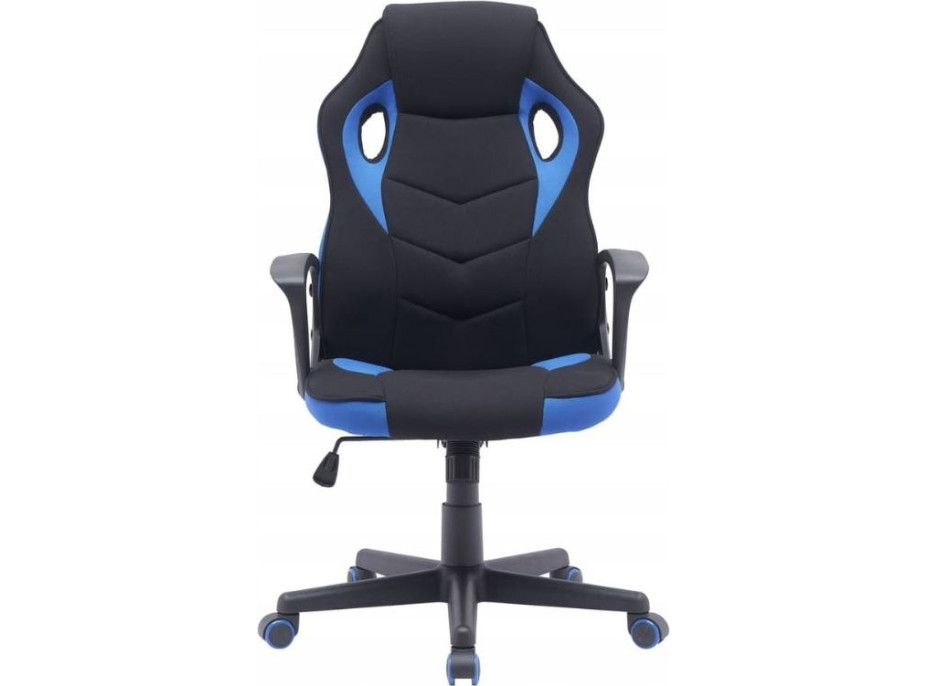 Kancelárska stolička DAKAR - čierna / modrá